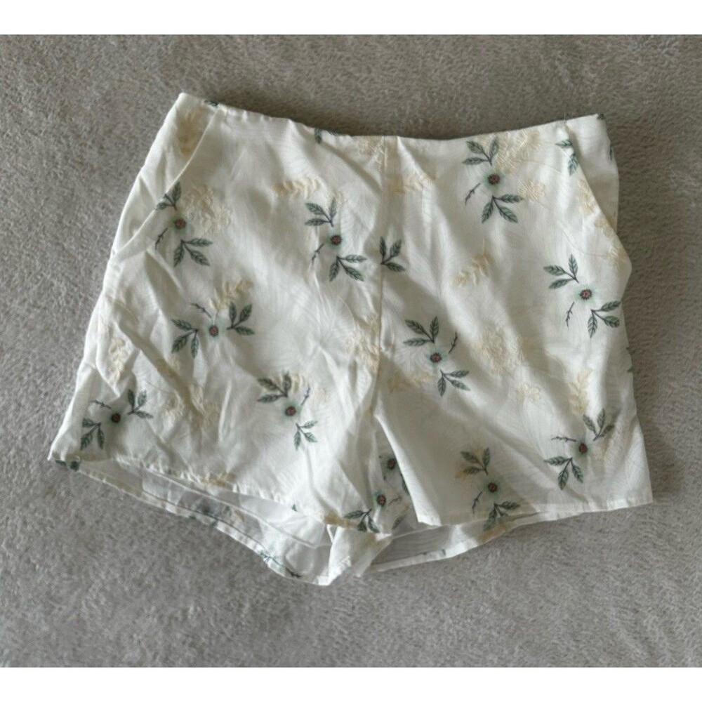 Kirious Los Angeles 2 Piece Shirts And Top Set Floral Embroidered Size Small - Picture 11 of 16